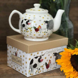 Alex Clark Teapots & Teabag Tidies