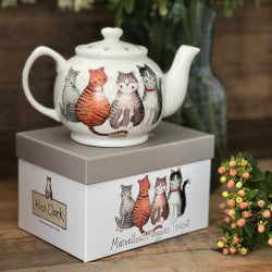 Alex Clark Teapots & Teabag Tidies