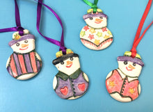 Handmade Ceramic Christmas Decorations