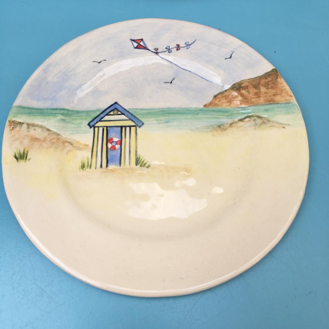 Beach Hut Plates