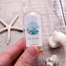 Attic Handmade Silver Earrings in Bottles