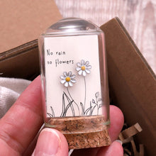 Attic Handmade Silver Earrings in Bottles