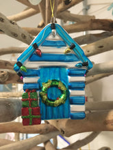 Beach Hut & Lighthouse Christmas Baubles