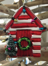 Beach Hut & Lighthouse Christmas Baubles