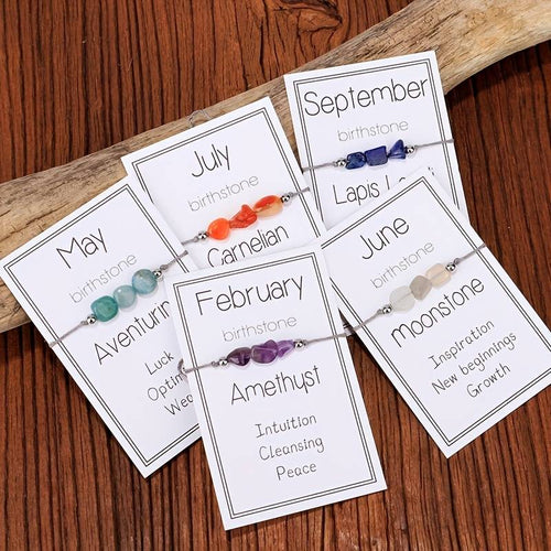 Birthstone Gemstone Bracelets