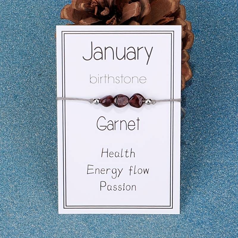 Birthstone Gemstone Bracelets