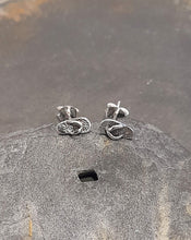 Blue Lily 925 Sterling Silver Earrings