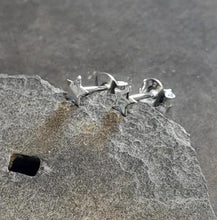 Blue Lily 925 Sterling Silver Earrings