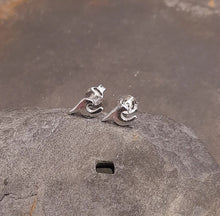 Blue Lily 925 Sterling Silver Earrings