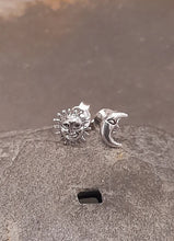 Blue Lily 925 Sterling Silver Earrings
