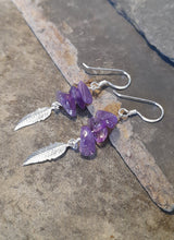 Blue Lily 925 Sterling Silver Earrings