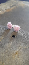 Blue Lily 925 Sterling Silver Earrings