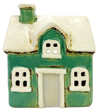 Ceramic Tealight Houses, Cottage & Church