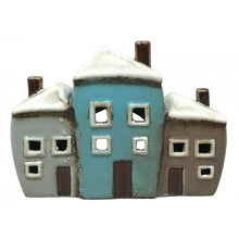 Ceramic Tealight Houses, Cottage & Church