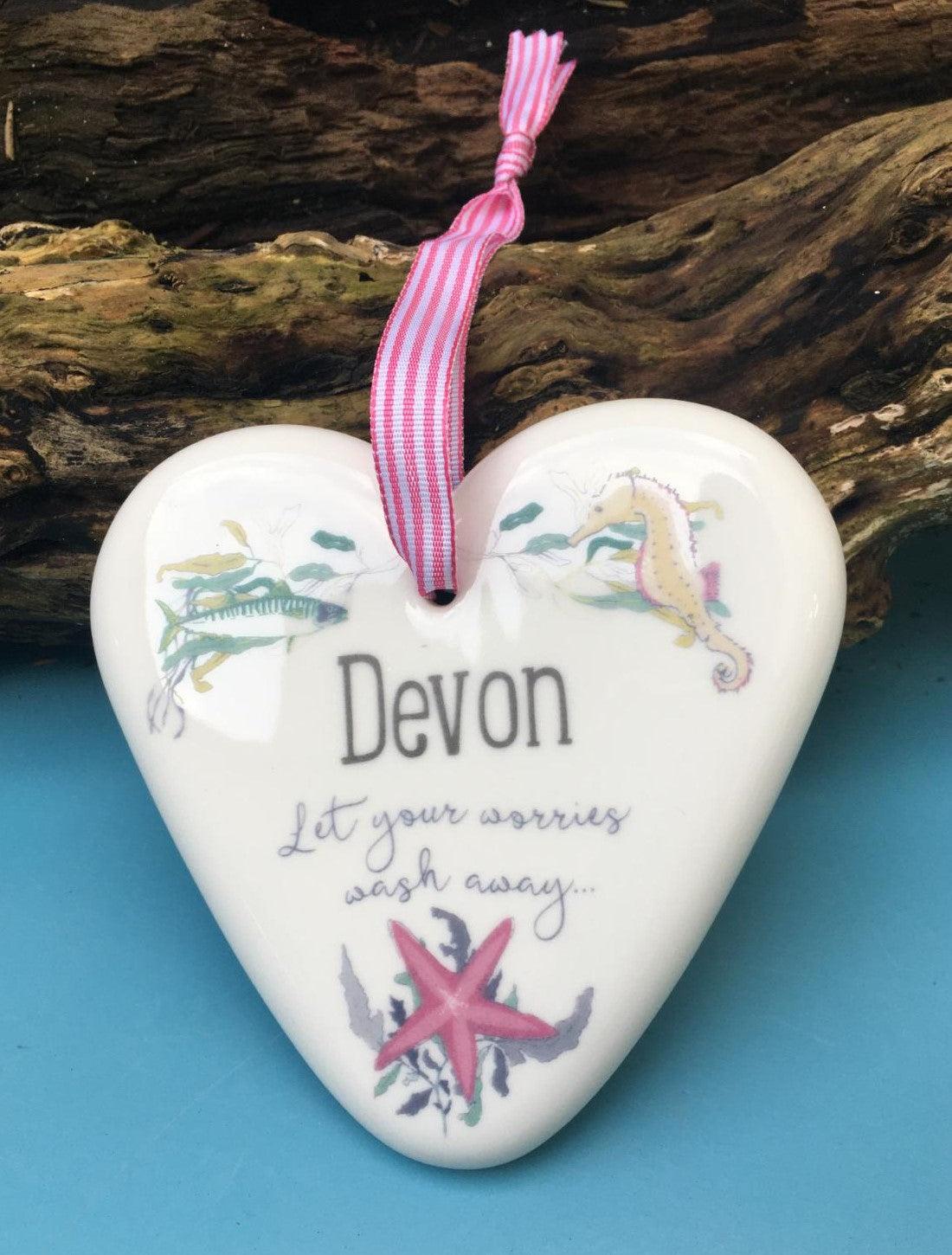 Devon Coast Jugs & Heart Decorations