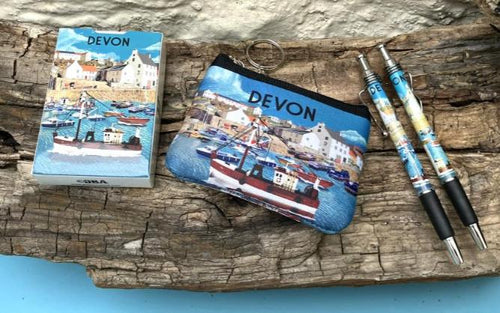 Devon Harbour Purses & Playing Cards