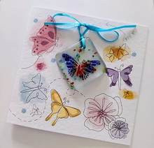 Dreya Handmade Fused Glass Present Cards