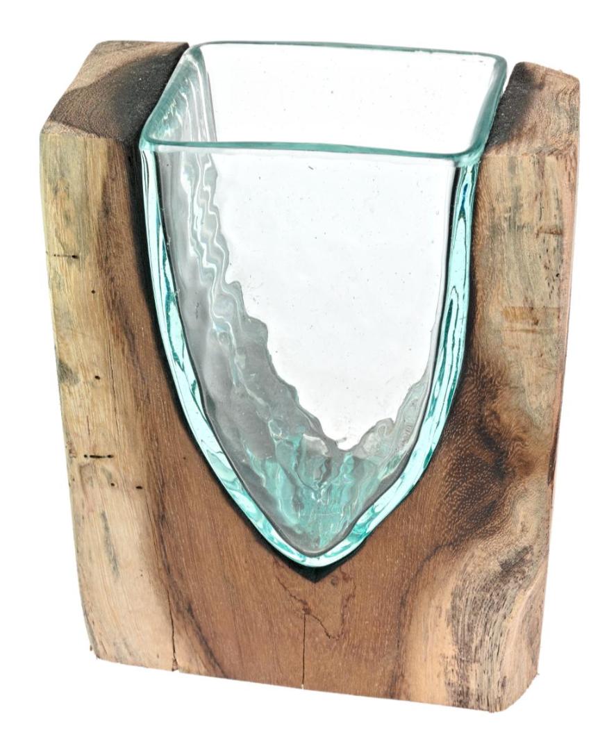 Driftwood & Glass Bowls and Vases