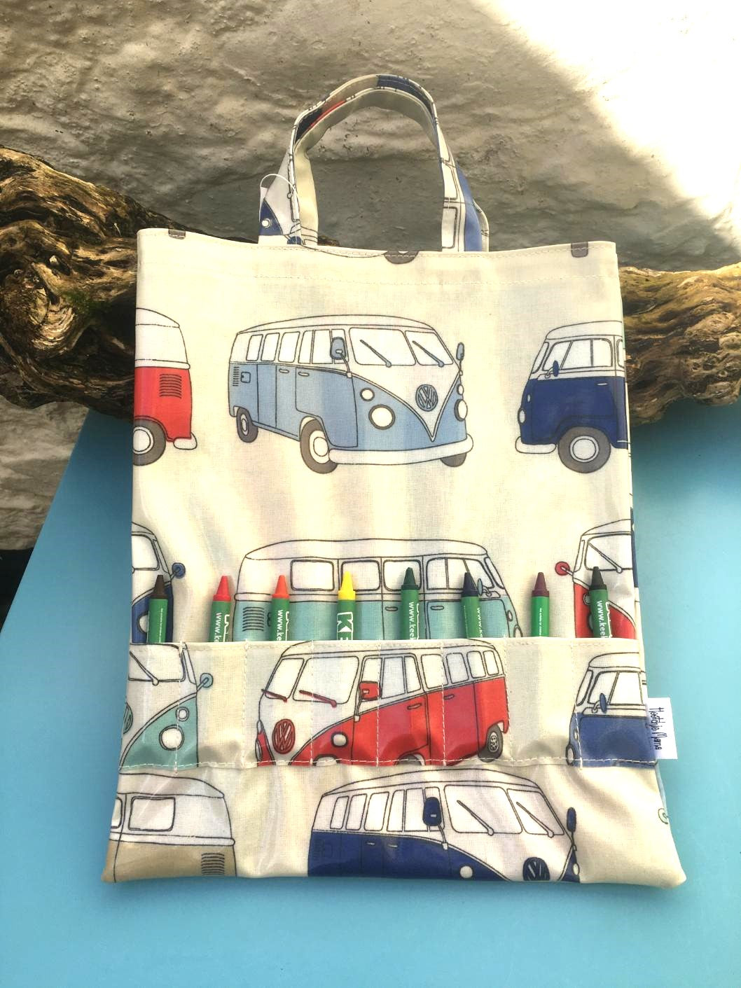 Hootchie Mama Handmade Kids' Crayon Bags, Activity Totes & Aprons