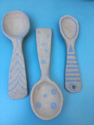 John Hilder Stoneware Spoons