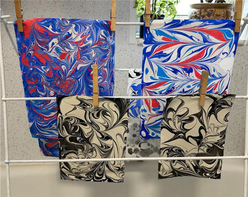 Marbling on Paper - 5/5