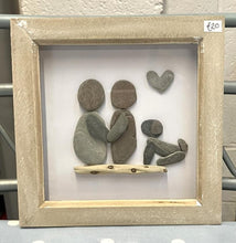 Rosey Reed Medium (18cm) Sea Glass & Pebble Pictures