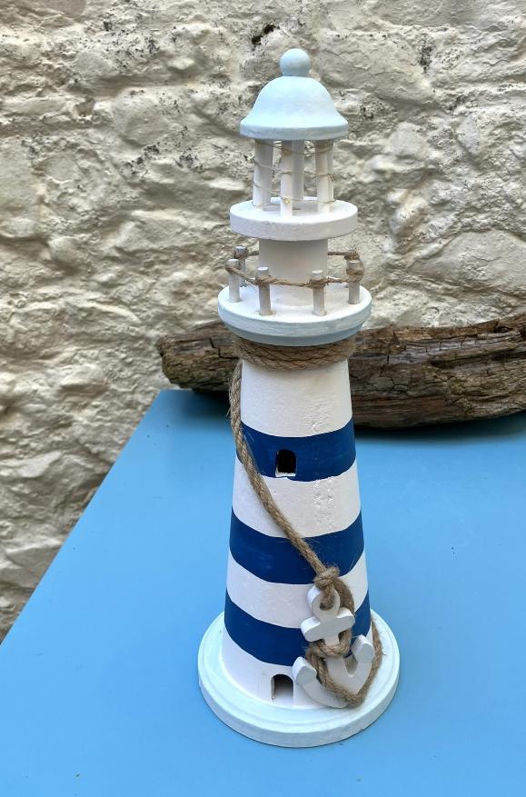 Wooden LED Light Lighthouse