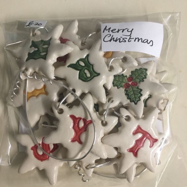 Christmas Ceramic Bunting