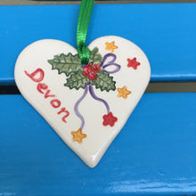 Handmade Ceramic Christmas Decorations