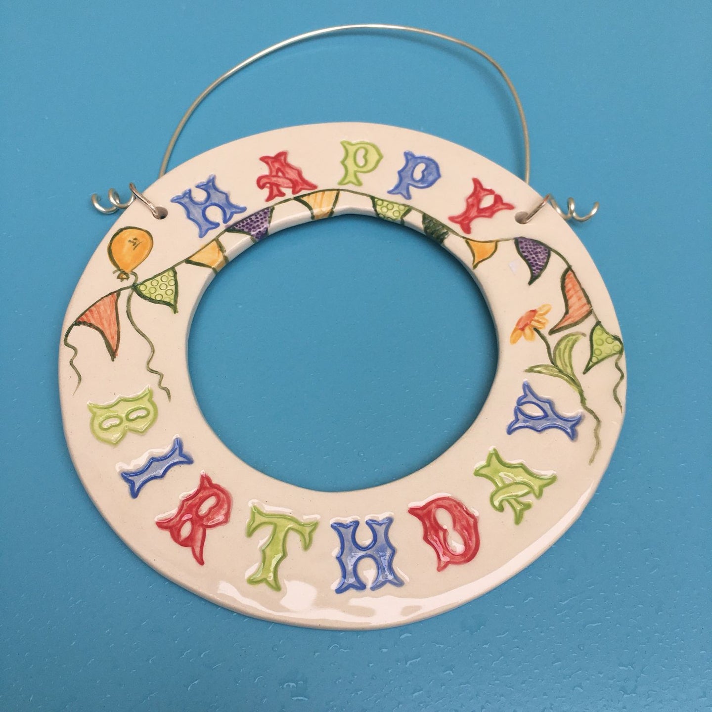 Word Ring Shaped Hangings
