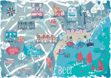 Anna Andrews Illustrated Map Prints