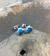 Blue Lily 925 Sterling Silver Earrings