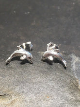 Blue Lily 925 Sterling Silver Earrings