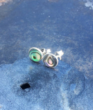 Blue Lily 925 Sterling Silver Earrings