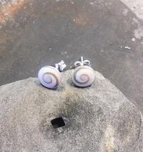 Blue Lily 925 Sterling Silver Earrings