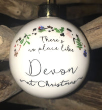 Bone China Baubles - Seaton & Devon