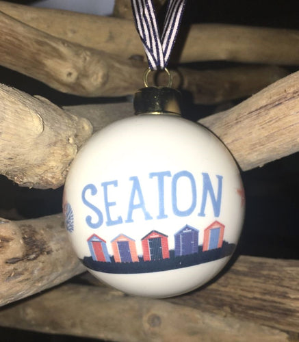 Bone China Baubles - Seaton & Devon