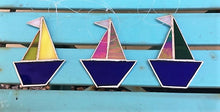 Devon Glass Studio Sail Boats