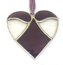 Devon Glass Studio Five Piece Heart