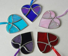 Devon Glass Studio Five Piece Heart