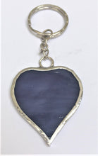 Devon Glass Studio Heart Shaped Key Rings