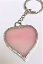 Devon Glass Studio Heart Shaped Key Rings