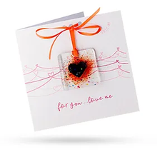 Dreya Handmade Fused Glass Present Cards