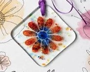 Dreya Handmade Fused Glass Present Cards