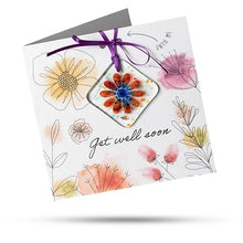 Dreya Handmade Fused Glass Present Cards