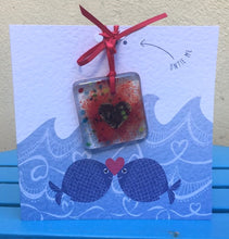 Dreya Handmade Fused Glass Present Cards