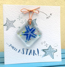 Dreya Handmade Fused Glass Present Cards