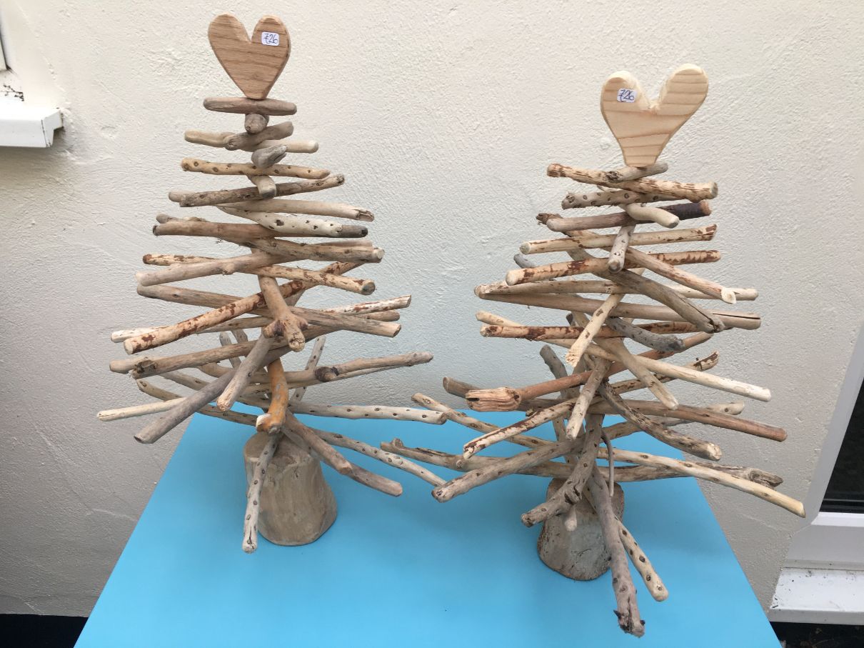 Rosey Reed Driftwood Trees & Hangings