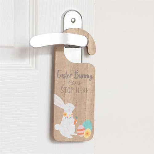 Easter Bunny Stop Here Sign