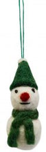 Fair Trade Wool Felt Christmas Decorations